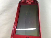 GD7662 Plz Read Item Condi PSP-3000 RADIANT RED SONY PSP Console Japan