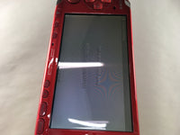 GD7663 Plz Read Item Condi PSP-3000 RADIANT RED SONY PSP Console Japan