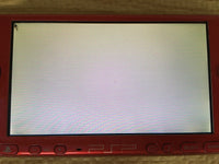 GD7663 Plz Read Item Condi PSP-3000 RADIANT RED SONY PSP Console Japan