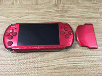 GD7663 Plz Read Item Condi PSP-3000 RADIANT RED SONY PSP Console Japan