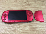 GD7663 Plz Read Item Condi PSP-3000 RADIANT RED SONY PSP Console Japan
