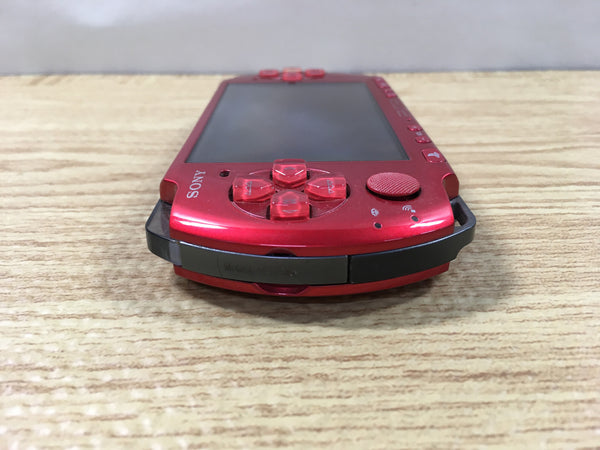 PSP レッド GD7663 Plz Read Item Condi PSP-3000 RADIANT RED SONY PSP