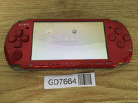 PＳＰ GD7664 Plz Read Item Condi PSP-3000 RADIANT RED SONY PSP