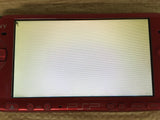 GD7664 Plz Read Item Condi PSP-3000 RADIANT RED SONY PSP Console Japan