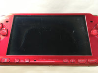 GD7665 Plz Read Item Condi PSP-3000 RADIANT RED SONY PSP Console Japan