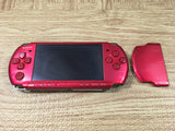 GD7665 Plz Read Item Condi PSP-3000 RADIANT RED SONY PSP Console Japan