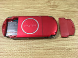 GD7666 Plz Read Item Condi PSP-3000 RADIANT RED SONY PSP Console Japan