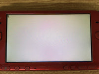 GD7667 Plz Read Item Condi PSP-3000 RADIANT RED SONY PSP Console Japan