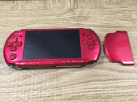 GD7667 Plz Read Item Condi PSP-3000 RADIANT RED SONY PSP Console Japan