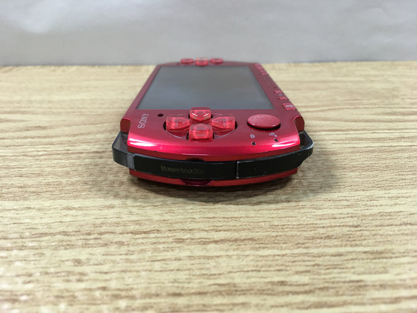 GD7667 Plz Read Item Condi PSP-3000 RADIANT RED SONY PSP