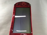 GD7668 Plz Read Item Condi PSP-3000 RADIANT RED SONY PSP Console Japan