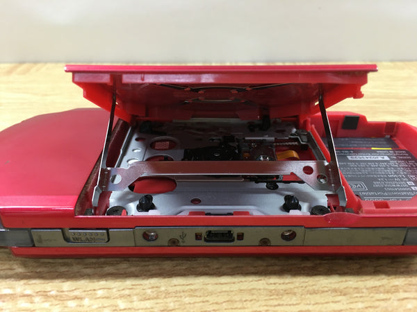GD7669 Plz Read Item Condi PSP-3000 RADIANT RED SONY PSP