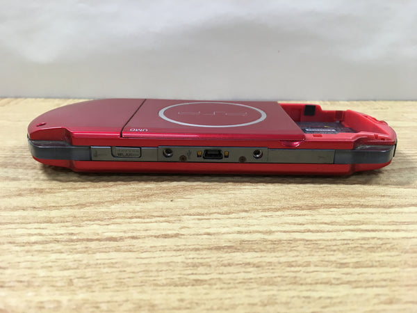GD7669 Plz Read Item Condi PSP-3000 RADIANT RED SONY PSP