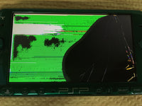 GD7673 Plz Read Item Condi PSP-3000 SPIRITED GREEN SONY PSP Console Japan
