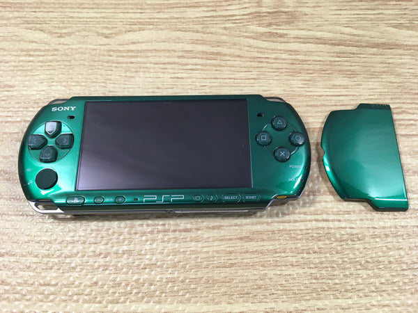 GD7673 Plz Read Item Condi PSP-3000 SPIRITED GREEN SONY PSP