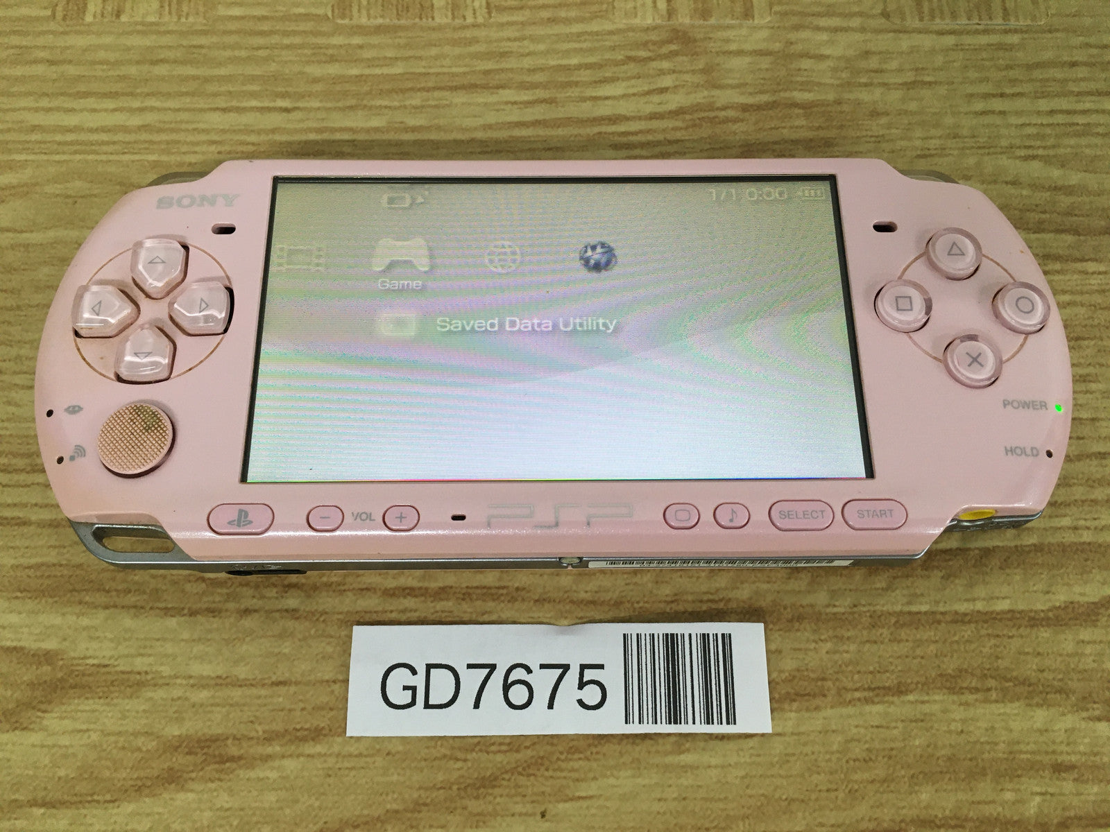 PSP3000　専用 GD7675 Plz Read Item Condi PSP-3000 BLOSSOM PINK SONY PSP