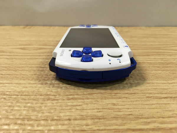 GD7677 Plz Read Item Condi PSP-3000 WHITE & BLUE SONY PSP