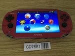 GD7681 Plz Read Item Condi PS Vita PCH-1000 COSMIC RED SONY PSP Console Japan