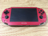 GD7681 Plz Read Item Condi PS Vita PCH-1000 COSMIC RED SONY PSP Console Japan