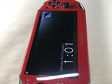 GD7681 Plz Read Item Condi PS Vita PCH-1000 COSMIC RED SONY PSP Console Japan