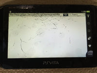 GD7683 Plz Read Item Condi PS Vita PCH-2000 BLACK SONY PSP Console Japan