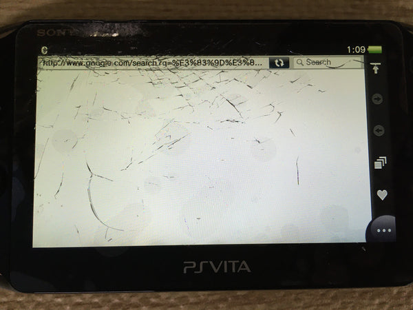 GD7683 Plz Read Item Condi PS Vita PCH-2000 BLACK SONY PSP