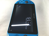GD7684 Plz Read Item Condi PS Vita PCH-2000 AQUA BLUE SONY PSP Console Japan