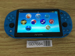 GD7684 Plz Read Item Condi PS Vita PCH-2000 AQUA BLUE SONY PSP Console Japan