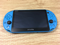 GD7684 Plz Read Item Condi PS Vita PCH-2000 AQUA BLUE SONY PSP Console Japan