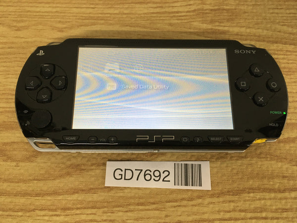 GD7692 Plz Read Item Condi PSP-1000 BLACK SONY PSP Console Japan
