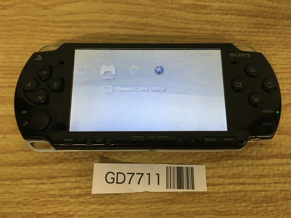 GD7711 Plz Read Item Condi PSP-2000 PIANO BLACK SONY PSP Console Japan