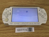GD7715 Plz Read Item Condi PSP-2000 CERAMIC WHITE SONY PSP Console Japan