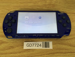 GD7724 Plz Read Item Condi PSP-2000 METALLIC BLUE SONY PSP Console Japan