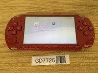 GD7725 Plz Read Item Cond PSP-2000 DEEP RED SONY PSP Console Japan