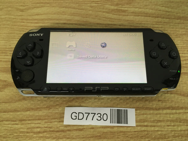 GD7730 Plz Read Item Condi PSP-3000 PIANO BLACK SONY PSP Console Japan
