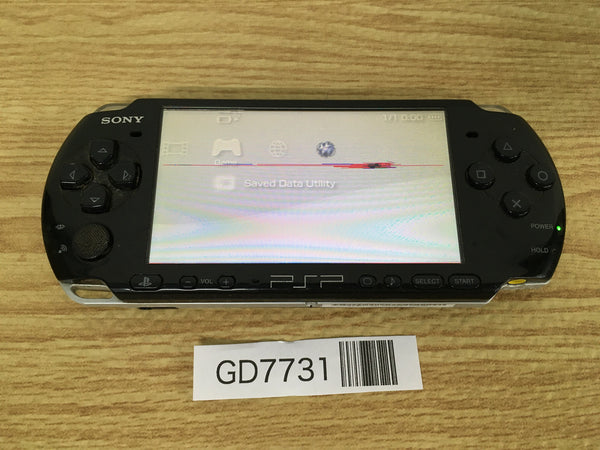 GD7731 Plz Read Item Condi PSP-3000 PIANO BLACK SONY PSP Console Japan