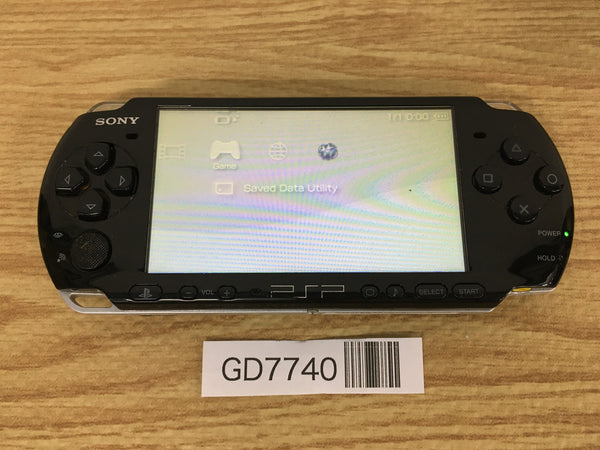 GD7740 Plz Read Item Condi PSP-3000 PIANO BLACK SONY PSP Console Japan