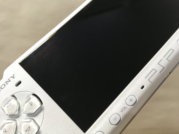 GD7744 Plz Read Item Condi PSP-3000 PEARL WHITE SONY PSP