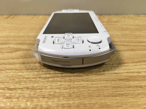 人気PSP3000!♡ GD7744 Plz Read Item Condi PSP-3000 PEARL WHITE SONY PSP