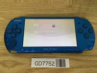 GD7752 Plz Read Item Condi PSP-3000 VIBRANT BLUE SONY PSP Console Japan
