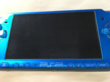 GD7754 Plz Read Item Condi PSP-3000 VIBRANT BLUE SONY PSP Console Japan