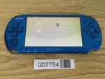 GD7754 Plz Read Item Condi PSP-3000 VIBRANT BLUE SONY PSP Console Japan