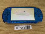 GD7756 Plz Read Item Condi PSP-3000 VIBRANT BLUE SONY PSP Console Japan