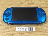 GD7757 Not Working PSP-3000 VIBRANT BLUE SONY PSP Console Japan