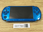 GD7760 Not Working PSP-3000 VIBRANT BLUE SONY PSP Console Japan