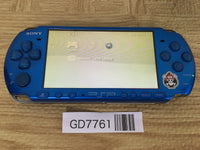 GD7761 Plz Read Item Condi PSP-3000 VIBRANT BLUE SONY PSP Console Japan
