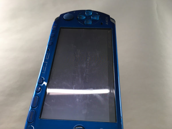 GD7762 Plz Read Item Condi PSP-3000 VIBRANT BLUE SONY PSP