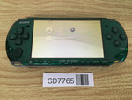 GD7765 Plz Read Item Condi PSP-3000 SPIRITED GREEN SONY PSP Console Japan
