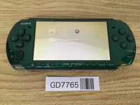 GD7765 Plz Read Item Condi PSP-3000 SPIRITED GREEN SONY PSP Console Japan