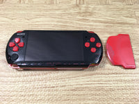 GD7770 Plz Read Item Condi PSP-3000 BLACK & RED SONY PSP Console Japan